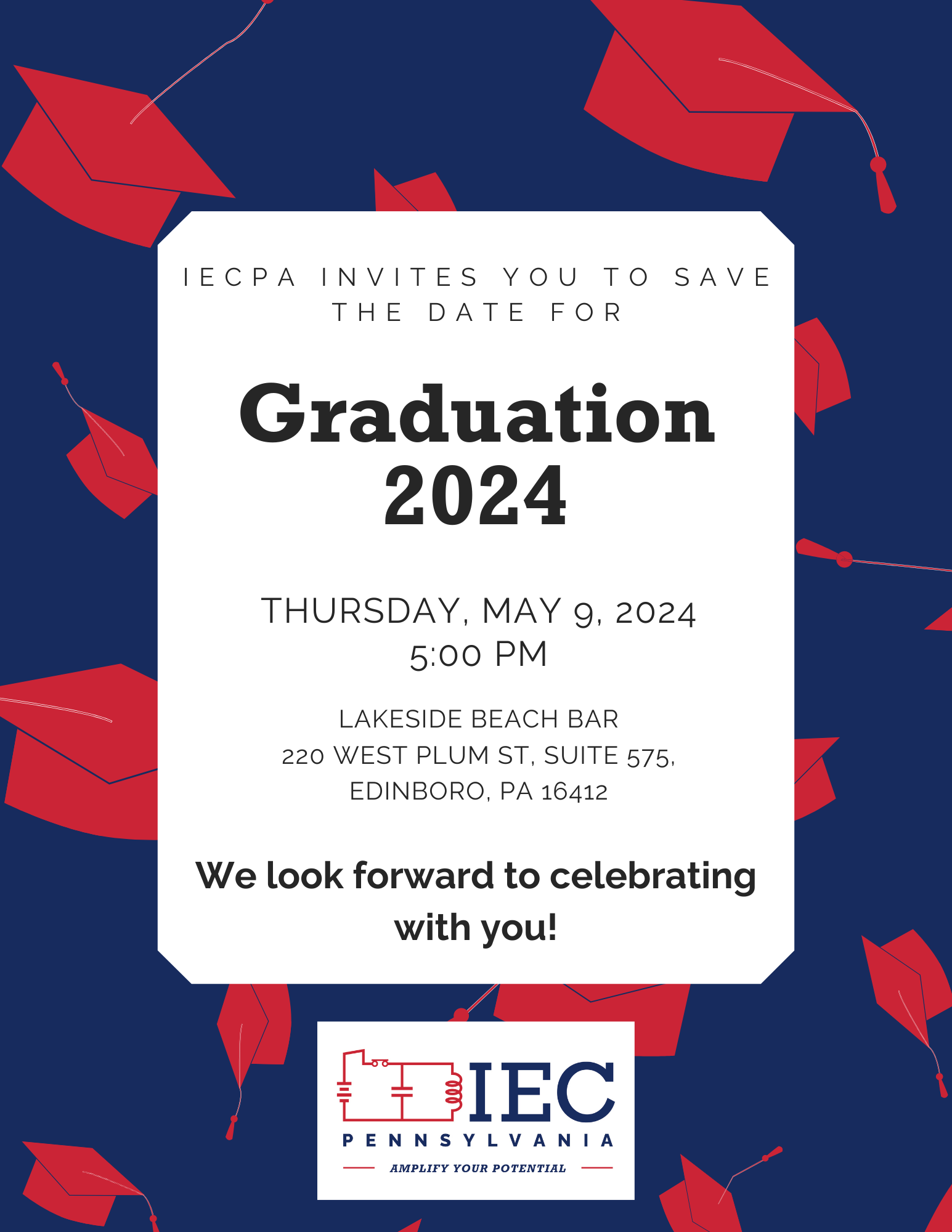 2024 NW graduation save the date